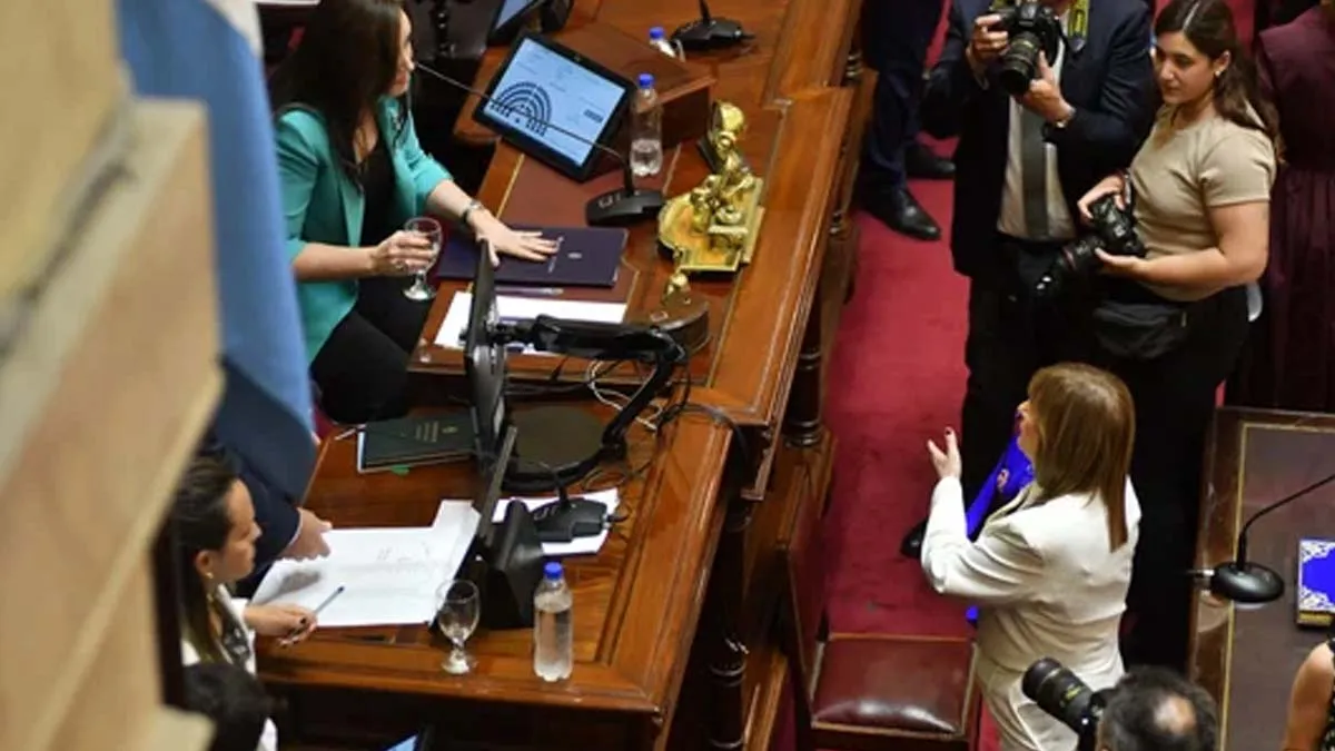 Escandaloso cruce entre Patricia Bullrich y Victoria Villarruel durante una jura en el Senado